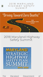 Mobile Screenshot of mdhighwaysafetysummit.org